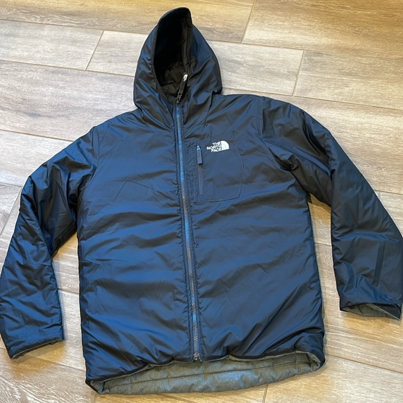 The North Face Other - The North Face Reversible Jacket Black/Grey SMALL